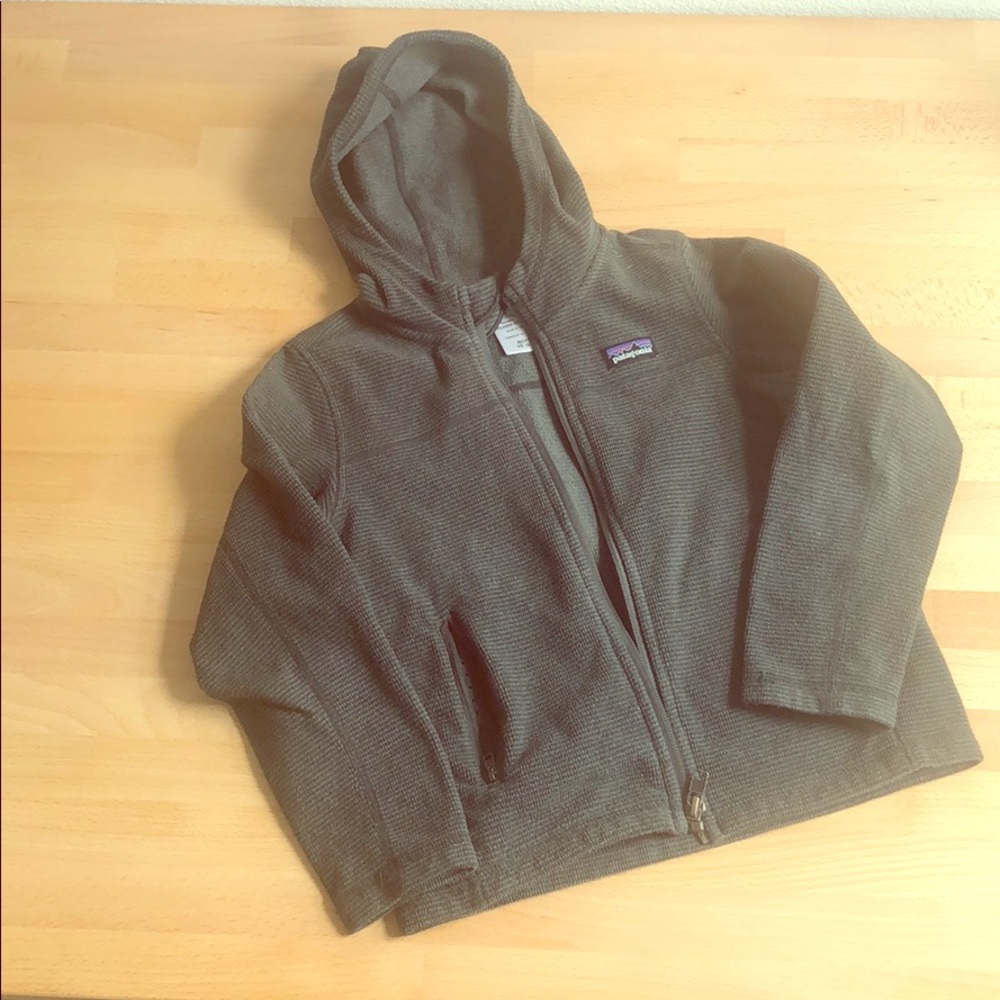 Patagonia Boys XS Fleece Jacket w/Hood
